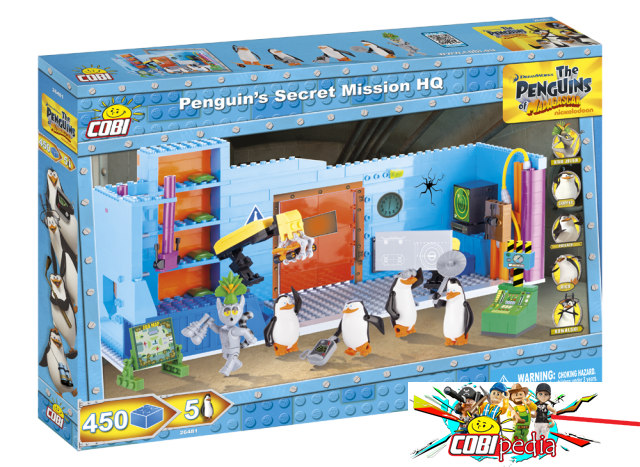 Cobi 26481 Penguin's Secret Mission HQ